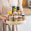 Artefacto de Almacenamiento de Condimentos Estante Giratorio de Cocina Organizador Multifuncional para Encimera del Hogar Botella de Salsa de Soja Condimento Condimento