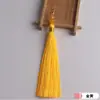 Poliéster borla vertical estilo antigo diy seda gelada anti-rugas marcador vertical sachê para roupas acessórios de borla pendente