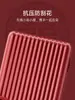 Mala de mão pequena vermelha para casamento 20 polegadas Fechadura com senha de casamento caixa de enxoval de noiva, um par de caixas de enxoval 18 polegadas Mala de rodinhas feminina