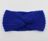 Explosiones Transfronterizas Diadema de Lana para Mujer Accesorios para el Cabello Diadema Tejida Diadema de Moda Linda Elegante Para Salir Calentador de Cabeza