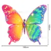 2026 Nueva Decoración de Fiesta Escénica con Forma de Mariposa para Festividades Transfronterizas Accesorios Banderas con Forma para Eventos
