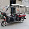 Transporte Transfronterizo de Pasajeros con Techo, Vehículos a Batería para Transporte de Pasajeros, Motocicletas Eléctricas de Tres Ruedas para Transporte de Pasajeros y Vehículos de Movilidad para Transportar Personas