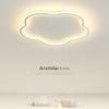 Luminária de Quarto Simples Moderna Criativa Flor Lâmpada 2026 Novo Modelo Luminária de Quarto Principal Quarto de Criança Menina LED Luminária de Teto