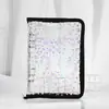 Envío Gratis A5 Transparente Hojas Sueltas Manual Multifuncional Bolsa con Cremallera Libro de Hojas Sueltas Simple Cubierta Suave de PVC Reemplazable