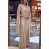 Vestido de fiesta con lentejuelas y personalidad, estilo informal, suelto y sexy, estilo europeo y americano, otoño e invierno, 2023