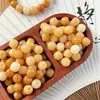Contas Soltas de Raiz de Bodhi em Geléia Tricolor, Série de Cores Frescas Contas Cilindricas, Acessórios para Miçangas, Acessórios para Pulseira DIY Feitos à Mão Venda por Atacado