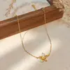 Pulsera de plata de ley S925 chapada en oro de 18k, flor de cinco pétalos calada, exquisita y sofisticada, joyería floral de diseño único