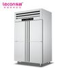 Congelador Comercial de Cuatro Puertas Lechuang Gabinete Vertical de Conservación Compresor de Ahorro de Energía Modelo de Lujo de Ingeniería Doble Temperatura Lc-J-Smg03