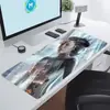 Juego Cyberpunk Tecnología Futurista Alfombrilla de Ratón Súper Grande Tecnología de Gaming E-Sports Alfombrilla de Oficina Extra Grande Borde Antideslizante con Bloqueo