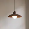Lustre Retrô Japonês de Ferro Forjado para Sala de Jantar Sala de Chá Bar Quarto Estilo Sul Cabeceira