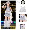 Ropa de Baile Jazz para Niñas Hip-Hop Genial y Atractiva Moda Elegante para Niñas Traje de Pasarela Ropa de Moda Urbana Hiphop para Niños