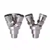 Conector Rápido Smy Redondo de Tres Vías Auto-Bloqueante Cable Externo Bomba de Aire Neumática Compresor de Aire Tubería de Aire Enchufe Rápido Smv Redondo de Dos Vías Tipo C