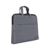Pasta de Negócios Bolsa Portátil para Documentos Lona Oxford Impermeável Bolsa de Mão para Escritório Grande Capacidade Bolsa para Conferência Bolsa para Computador