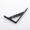 Soporte triangular de acero inoxidable al por mayor, soporte de partición fijo engrosado, estante de ángulo recto, estante laminar de pared, estante de almacenamiento