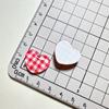 Clip para el pelo de gel crema diy color transparente fondo de cuadros estrella de amor accesorios para el pelo regalo hecho a mano casero colgante accesorios de resina