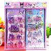 Sanrio Little Pony Capibara D 3D Agitar DIY Creativo Colgante de Pegatina de Agua Pegatina de Agitar con Inyección de Agua para Niños