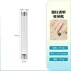 Varias Botellas de Almacenamiento de Plástico Transparente en Diferentes Tamaños, Tubos de Plástico para Guardar Agujas de Coser, Botellas para Agujas en Stock para Venta al por Mayor de Costura