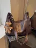 Bolso de Diseñador para Mujer 2026 Nuevo de Moda Simple Casual Bolso de Hombro Para Clase Viaje Cruzado Bolso Dumpling