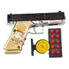 Pistola de Balas Suaves Modelo 15CM Plegable Águila de Arena Orden de Búsqueda Pirata Juguete de Imitación para Niños Niño Ciencia y Educación Seguridad Accesorios Modelo