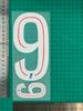 25-26 Coleção Away Lyon Roupas Infantis Camisa Nota B Número Letra Adesivos de Transferência Térmica para Camisas