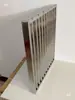 Campana de Humo de Acero Inoxidable Rejilla de Ventilación de Aire Completa Filtro Completo Accesorios para Máquina de Humo Separador de Aceite Deflector Anti-Goteo Pantalla de Aceite en Forma de Z