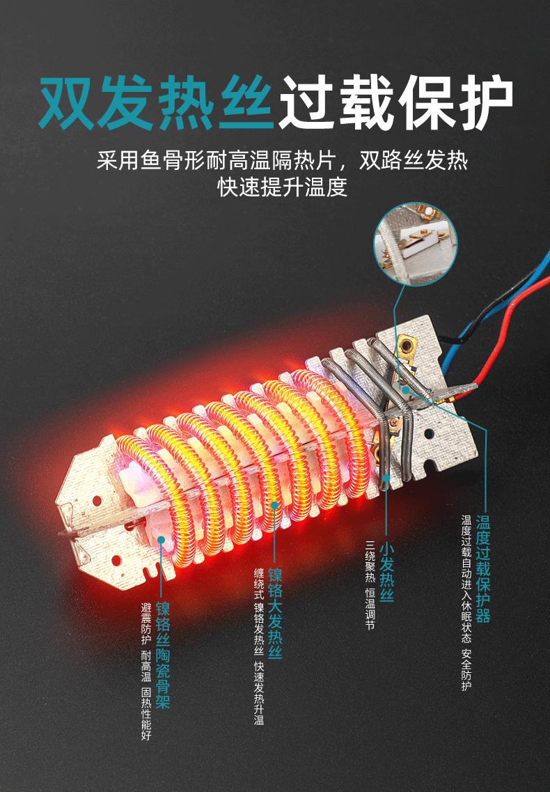 邦远工业轻型高温热风枪_09