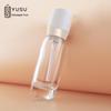 Frasco de fundação líquida de isolamento de vidro transparente 30g Frasco de loção de imprensa para viagem cosméticos sub-frasco frasco de essência