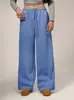12 Cores em Estoque Amazon Shein Roupas Femininas Europeias e Americanas Transfronteiriças Outono e Inverno Calças Esportivas Casuais Largas Soltas