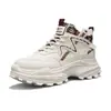 Zapatos de caña alta HuiLi Zapatos de moda para hombre Zapatos casuales deportivos tipo Martin Suela gruesa Zapatos que aumentan la altura para hombre Zapatos de invierno para hombre