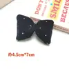 Outono e inverno com acessórios de laço de diamante almofada de veludo nó acessórios para cabelo presilha de cabelo acessórios de corda para cabelo roupas infantis sapatos e meias acessórios