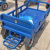 Patinete eléctrico plano Zhongwang con elevación de 1,5 m, parado y de pie, con capacidad para transportar cargas grandes boca abajo, transportador eléctrico plano de cuatro ruedas