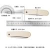 Juego de Cuchillo para Fruta de Acero Inoxidable Pelador de Melón y Fruta Cuchillo para Fruta y Verdura Portátil para el Hogar Dormitorio Cuchillo para Fruta Cortar Uno