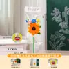Dia do Professor Caneta Vermelha Buquê de Girassol Presente Buquê de Girassol Feito à Mão Girassol de Limpador de Cachimbo Flor Acabada Presente para Professor