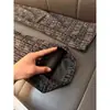 Pantalones de Chándal a Cuadros para Hombre Pantalones Casuales Holgados Pierna Recta Cordón Caída Pantalones Largos Modernos Patrón Geométrico Versátil Perezoso