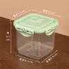 Frasco de Queso para Postre Reciclable con Marca Impresa Personalizada Caja de Empaque para Picnic Mousse Pastel Tiramisu Picnic