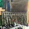 16cm Folha Lantejoula Franja Renda Palco Dança Latina Lantejoula Classificada Franja Acessórios de Vestuário Acessórios de Fita