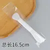 Escova de mascaramento de silicone de cabeça dupla Haste de agitação Raspador de ajuste de filme Faca Escova de salão de beleza de cabeça macia Suprimentos Ferramentas de spa Escova cosmética