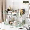 Caja de almacenamiento de cosméticos Ins Style, estante de almacenamiento, tocador de escritorio para el cuidado de la piel, carrito para lavabo de baño