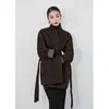 Abrigo de Lana Grueso y Cálido Estilo Old Money Clásico para Mujer, Nuevo Modelo Otoño e Invierno 2026, Corte Holgado de Alta Gama, Top Elegante que Adelgaza