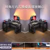 Escritorio de Esquina con Escritorio de Forma de L para el Hogar, Escritorio para Gaming, Escritorio de Estudio con Estantería, Mesa de Estudio para Dormitorio, Escritorio de Oficina con Silla, Mesa para Gaming