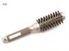 Tubo de Aluminio Dorado Cilíndrico para Rizos de Cabello Peine para Estilismo del Cabello Venta al por Mayor Peine Casero para Rizos Cuidado del Cabello