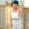 Roupa de banho fresca para crianças Mid-child Split Skirt Swimwear Meninas Protetor solar para bebês Roupa de banho para meninas de secagem rápida