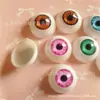 Ojos Redondos de Acrílico Estilo Harajuku 20mm Ojo de Muñeca Accesorios para Muñecas DIY