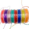 Comércio eletrônico transfronteiriço Amazon best-seller cor flash cebola em pó proteção ambiental 2.3MMDIY plástico DIY cabo tecido à mão