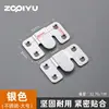 Colgador de Pared para Cuadros de Acero Inoxidable con Clip Invisible para Muebles Cama, Clip Colgante Tipo Tarjeta Accesorios de Ferretería para Muebles