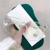 Gafas de melanina ultraligeras de montura grande para mujer, gafas planas de miopía, se pueden equipar con hombres de alto valor, cara súper visible, pequeñas, a la moda, combinan con todo