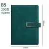 Caja de Regalo con Cuaderno A5 Set Personalizado Libro de Actas de Reunión Cultura de Oficina de Negocios Bloc de Notas Sencillo Cuaderno Personalización