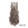 Europa e Estados Unidos peruca mais vendida para mulheres, cabelo longo cacheado, grande onda, extensão de cabelo, conjunto de sete peças, peruca de extensão de cabelo com clipe realista e fofo