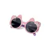 Nuevas Gafas de Sol Infantiles de Gatito para Bebé, Lentes Lindos de Dibujos Animados con Lazo, Gafas de Sol Infantiles Anti-UV
