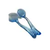 Pincel Redondo para Nail Art com Tampa, Pincel de Limpeza de Pó com Cabo Longo para Nail Art, Ferramenta para Nail Art Pincel Pequeno com Cerdas Macias